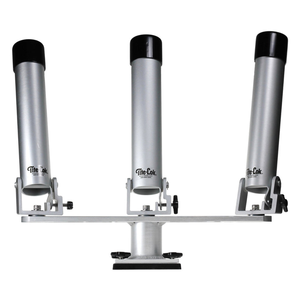 Triple Deck Mount w/ Multi - Lok Rod Holders - Tite - Lok
